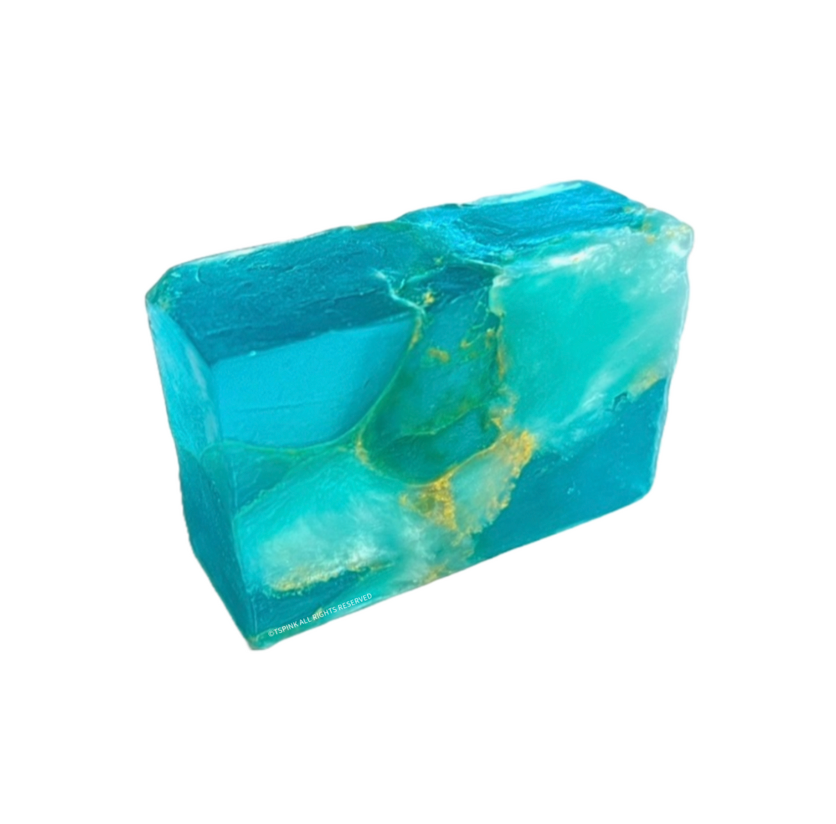 Aquamarine™ Quarry Bars™ • March Birthstone • Gemstone Bath Soap • Cucumber Melon Gardenia