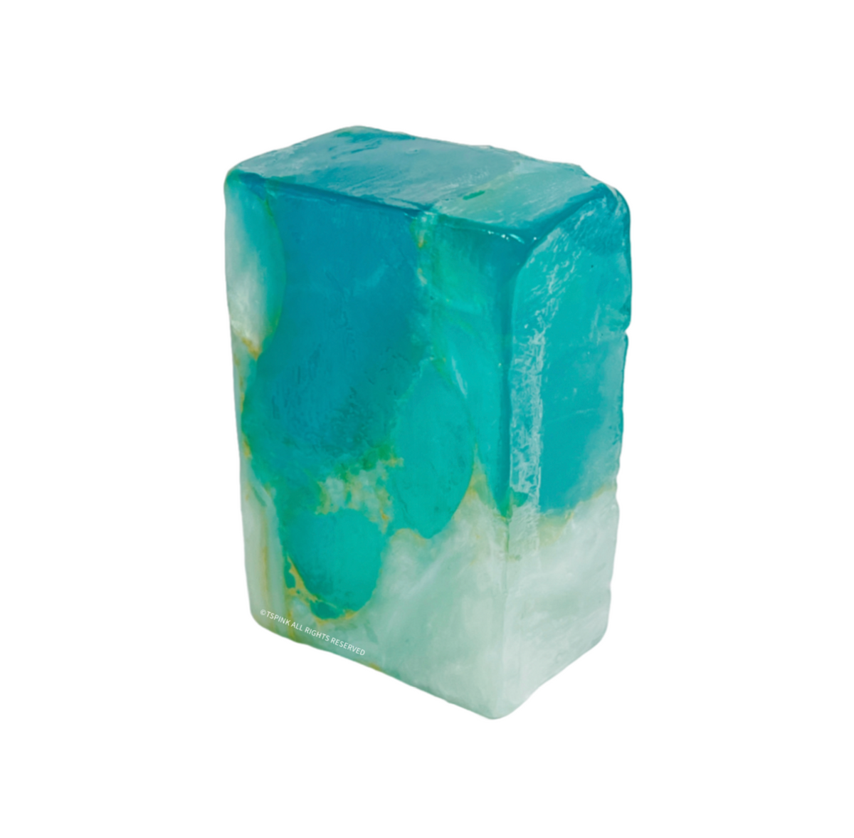 Aquamarine™ Quarry Bars™ • March Birthstone • Gemstone Bath Soap • Cucumber Melon Gardenia